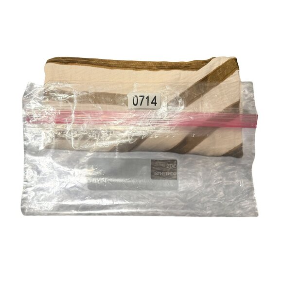 J.Crew Womens Medium Sleeveless Striped Tank Top Beige & Brown Cotton/Silk - Picture 8 of 9